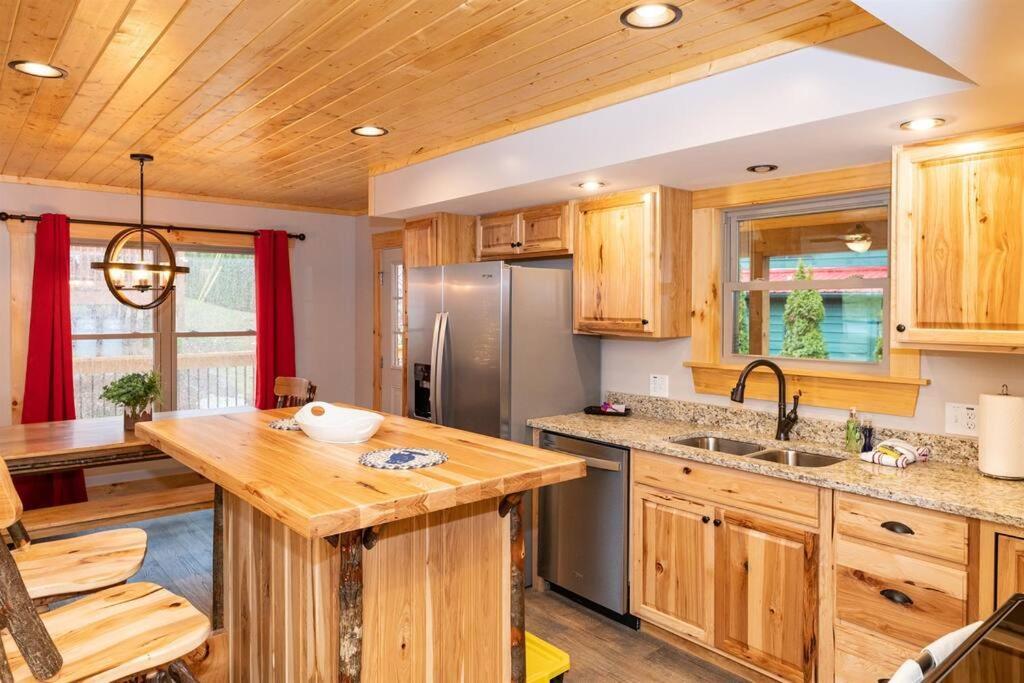 The Snow Owl Cabin Maggie Valley Buitenkant foto