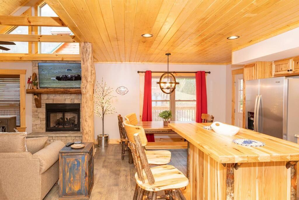 The Snow Owl Cabin Maggie Valley Buitenkant foto