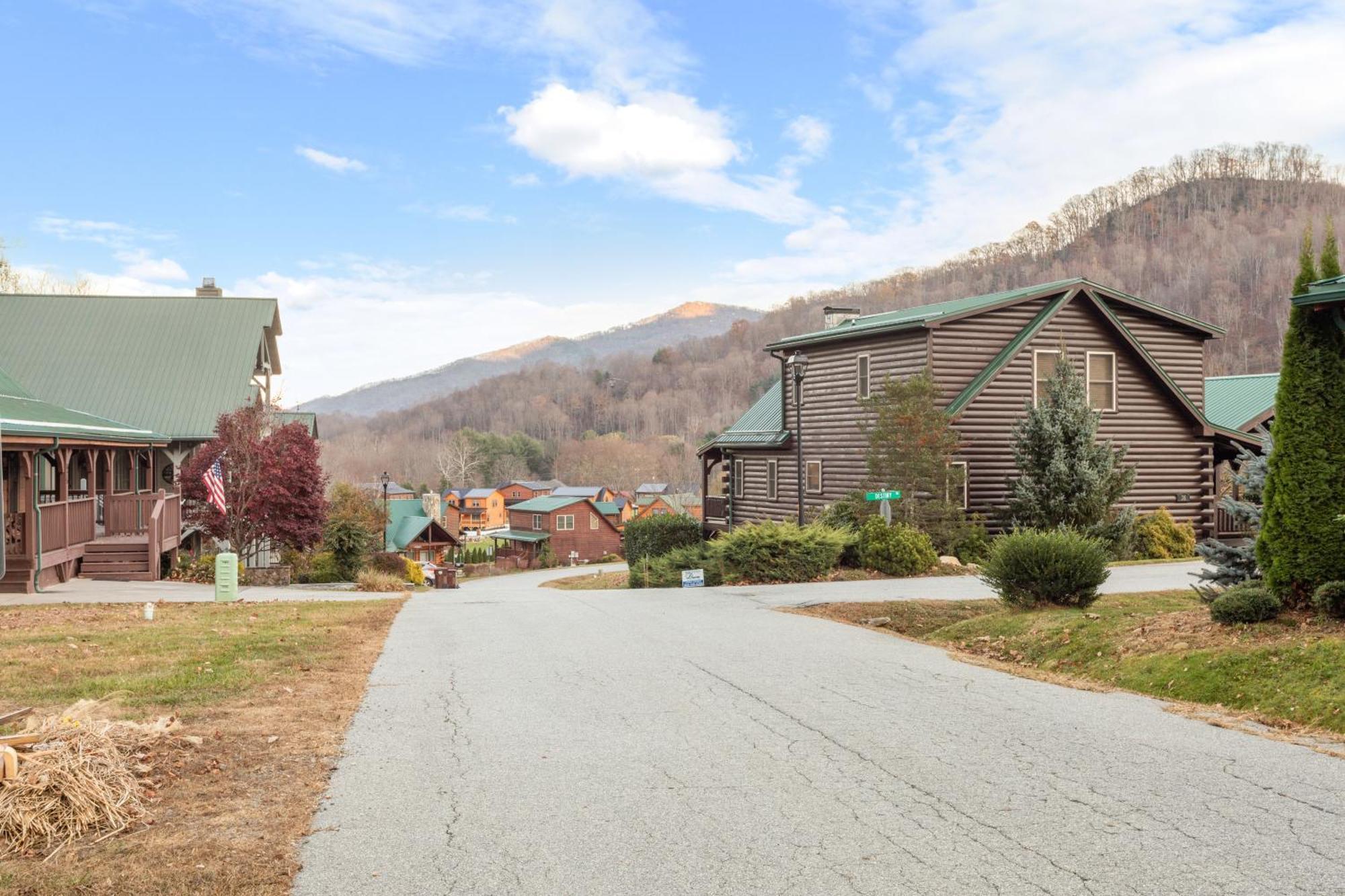 The Snow Owl Cabin Maggie Valley Buitenkant foto