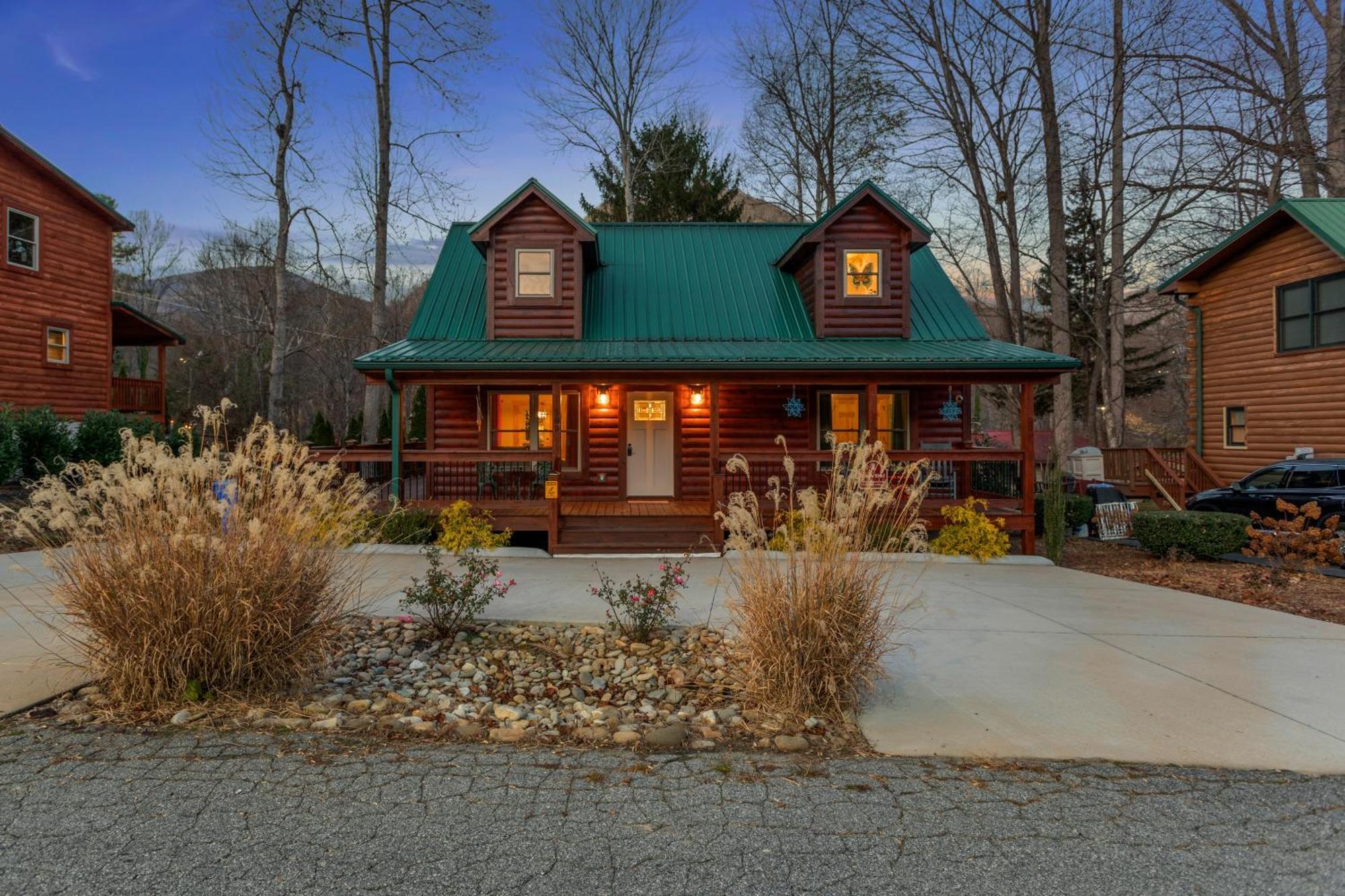 The Snow Owl Cabin Maggie Valley Buitenkant foto
