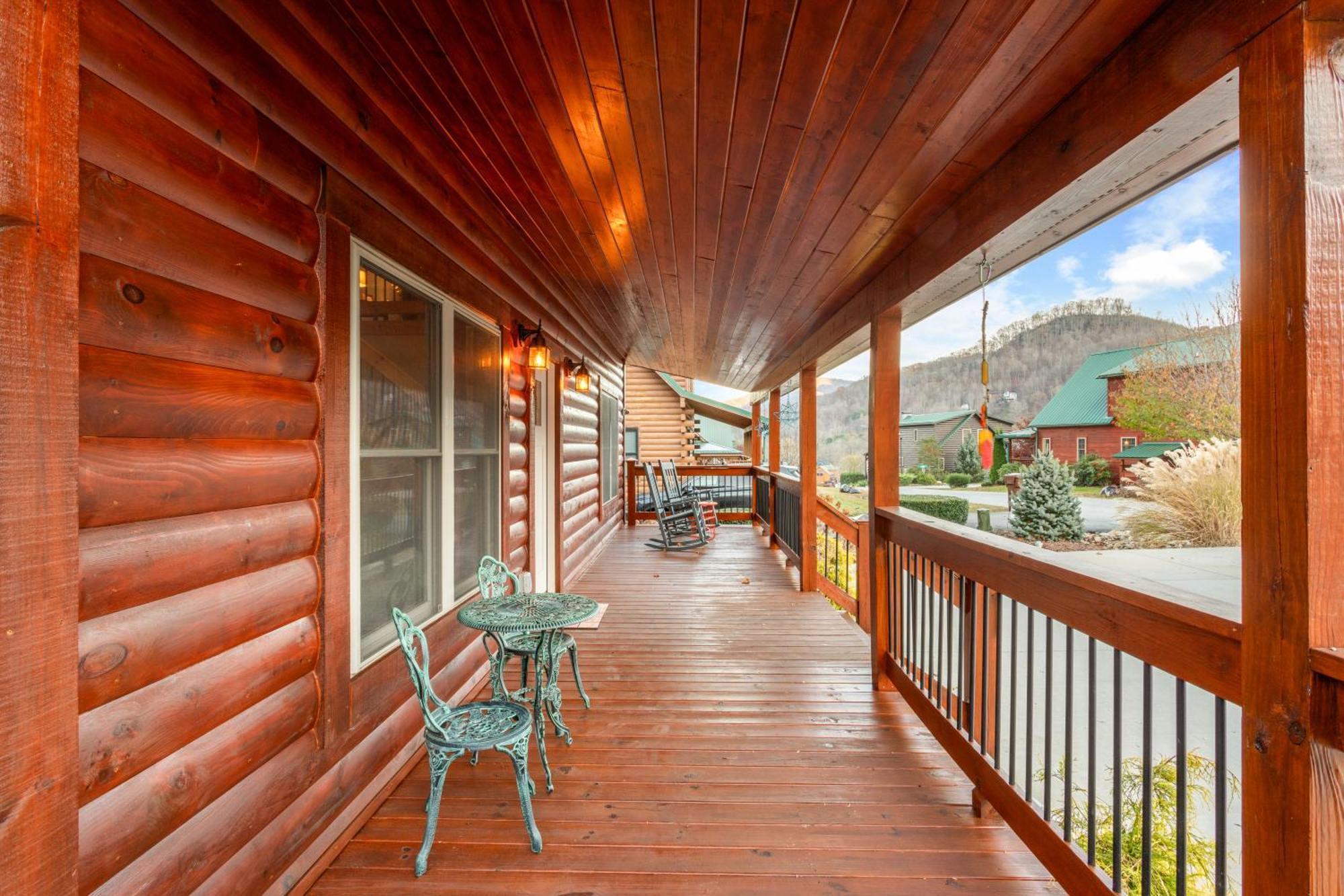 The Snow Owl Cabin Maggie Valley Buitenkant foto